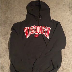 Wisconsin Badgers hoodie (fits like small)
